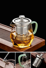 Load image into Gallery viewer, 400ml Gemstone Glass Teapot