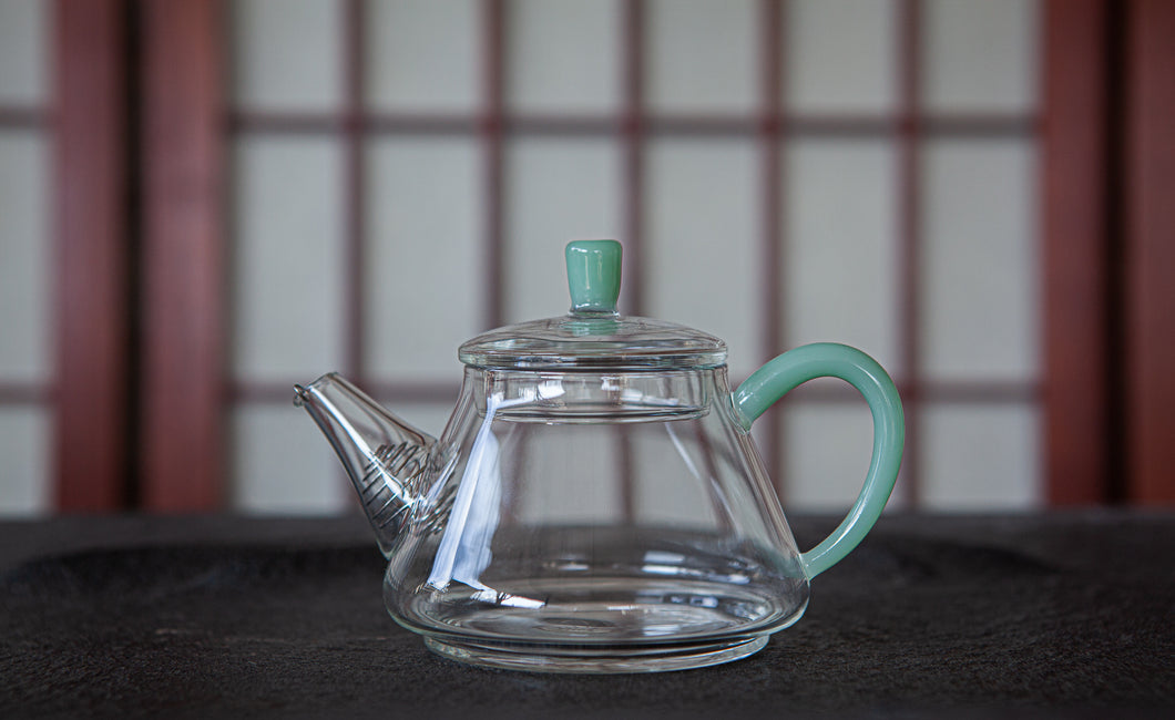 230ml Glass Teapot(Green)