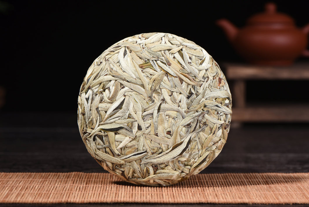 Silver Needle Puer Cake